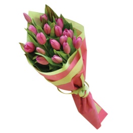 gift-wrapped-tulip-bouquet